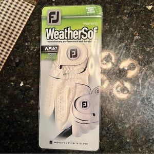 Footjoy Weather Sof golf glove women’s medium NEW